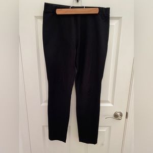 Theory pull on straight leg trousers